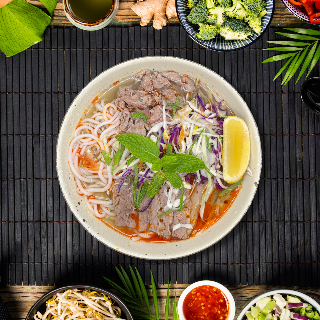 YODO Returning soon BBH (Bun Bo Hue) Spicy Beef Noodle Soup (583 cal)