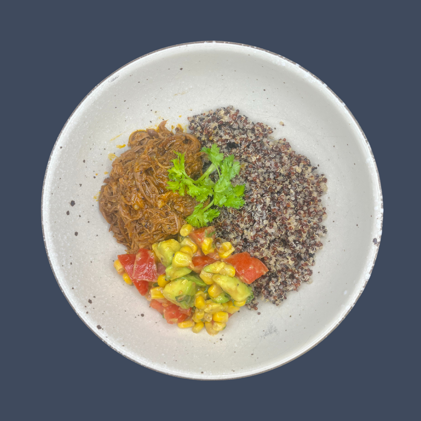 Beef Burrito bowl (632 cal)