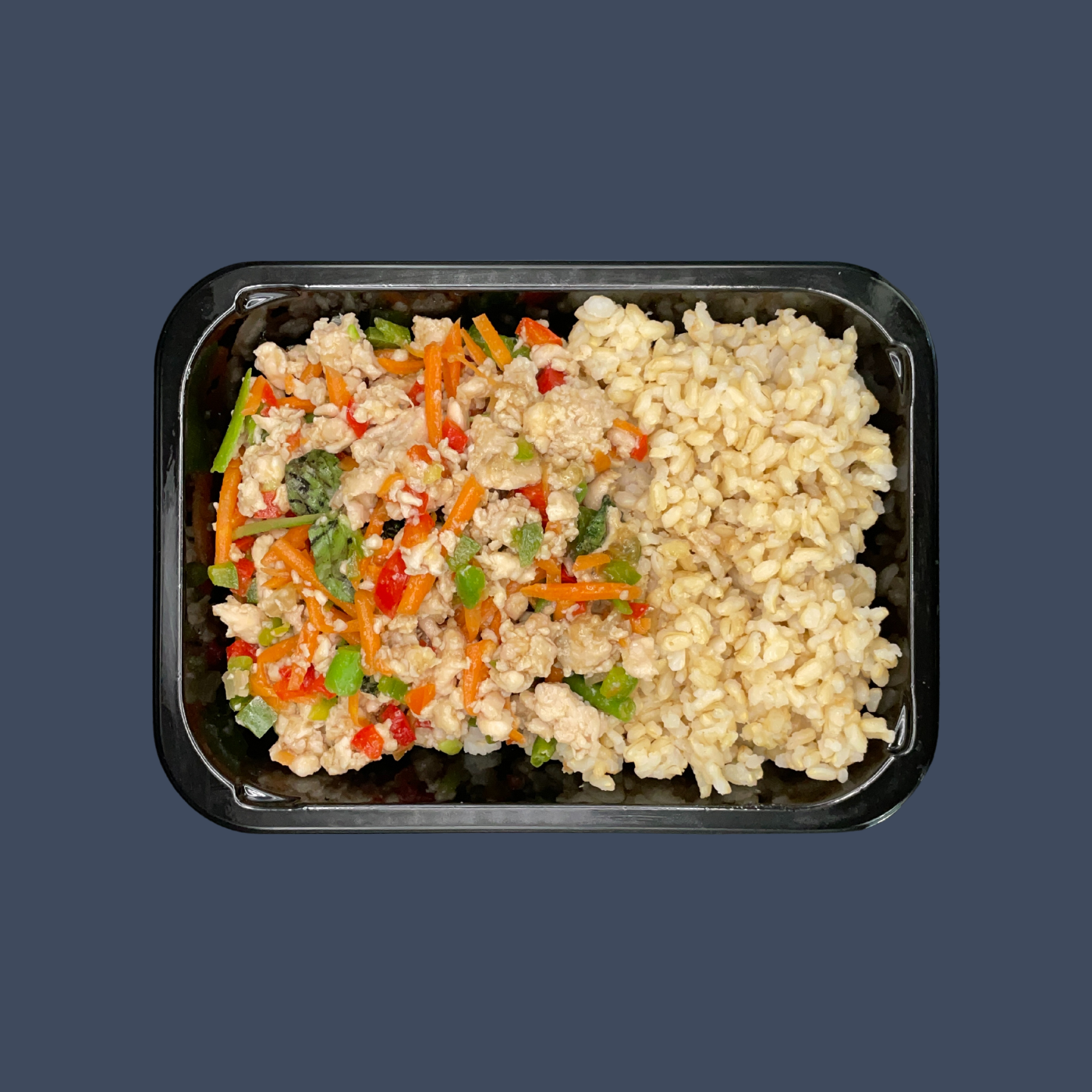 YODO Returning April 18th Basil Chicken (363 cal)