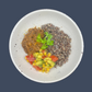 Beef Burrito bowl (632 cal)