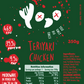 YODO returning June 20th Teriyaki Chicken (469 cal)