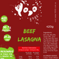 YODO returning Nov 3rd Beef Lasagna (455 cal)