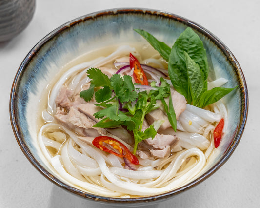 Chicken Pho (497 cal)