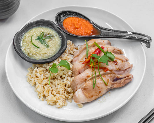 YODO returning Oct 24th Hainanese Chicken (497 cal)